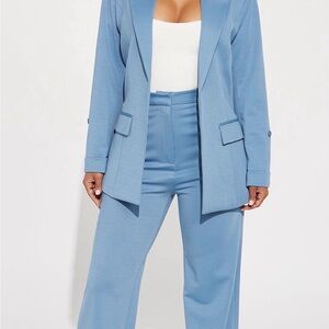 💜Sold💜Fashion Nova Sky Blue Pantsuit
